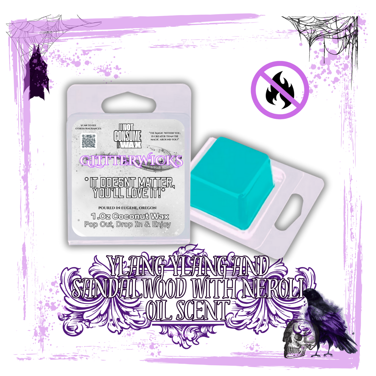 Don't Kill My Vibe : Ylang Ylang, Sandalwood & Neroli oil Scent
