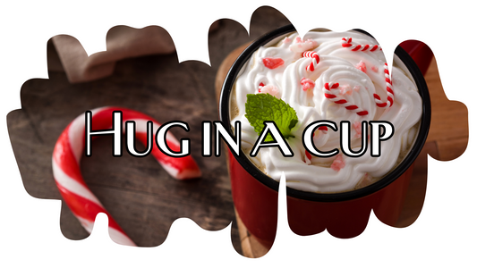 Hug in a cup: Peppermint Mocha Scent by GlitterWicks