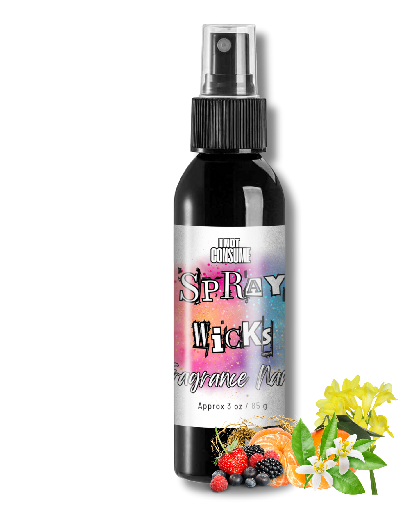 Brat Room/Linen/Body Spray: Mandarin, Berries, Jasmine Scent by GlitterWicks