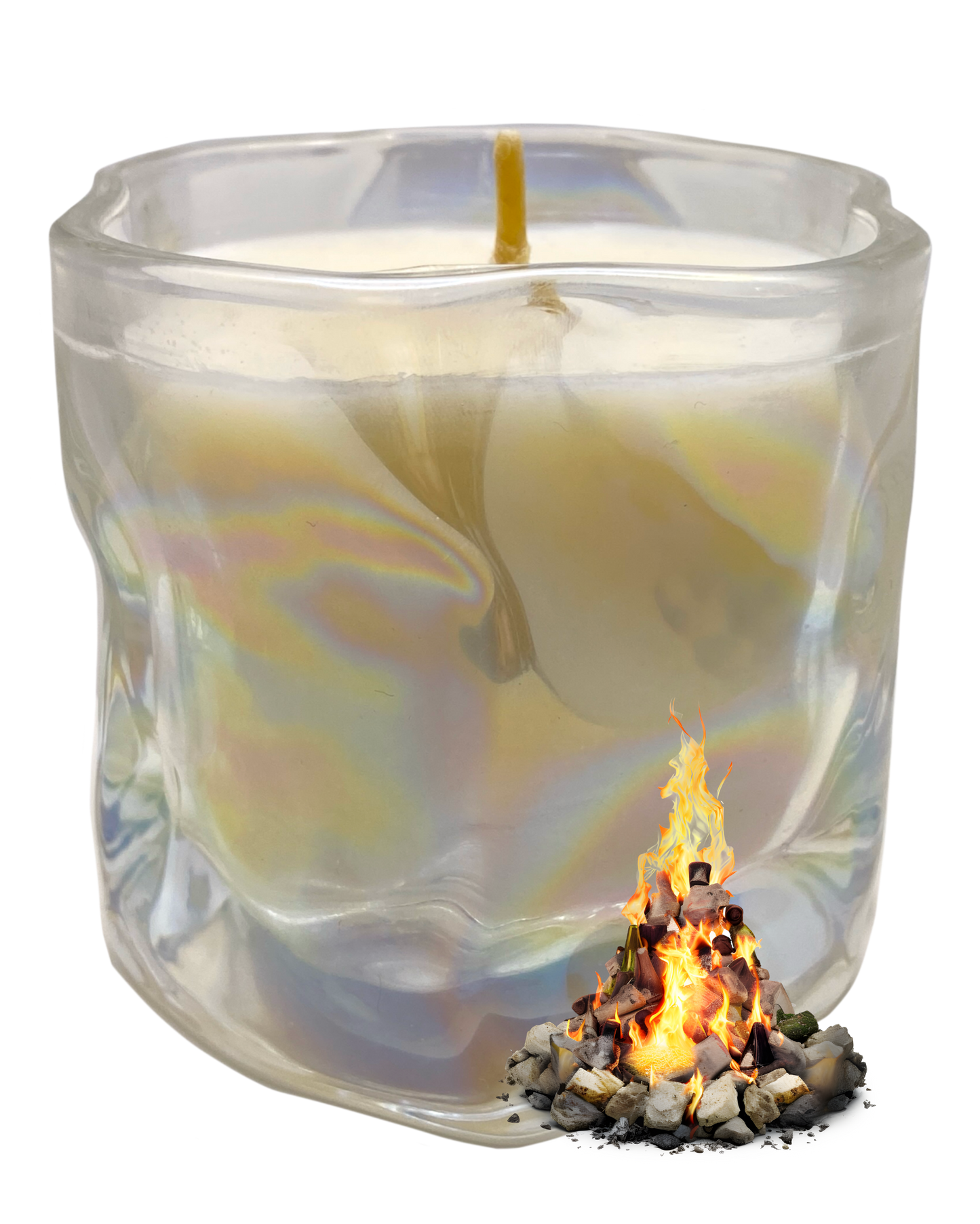 Campfire Kisses Candle: Bonfire Scent by GlitterWicks