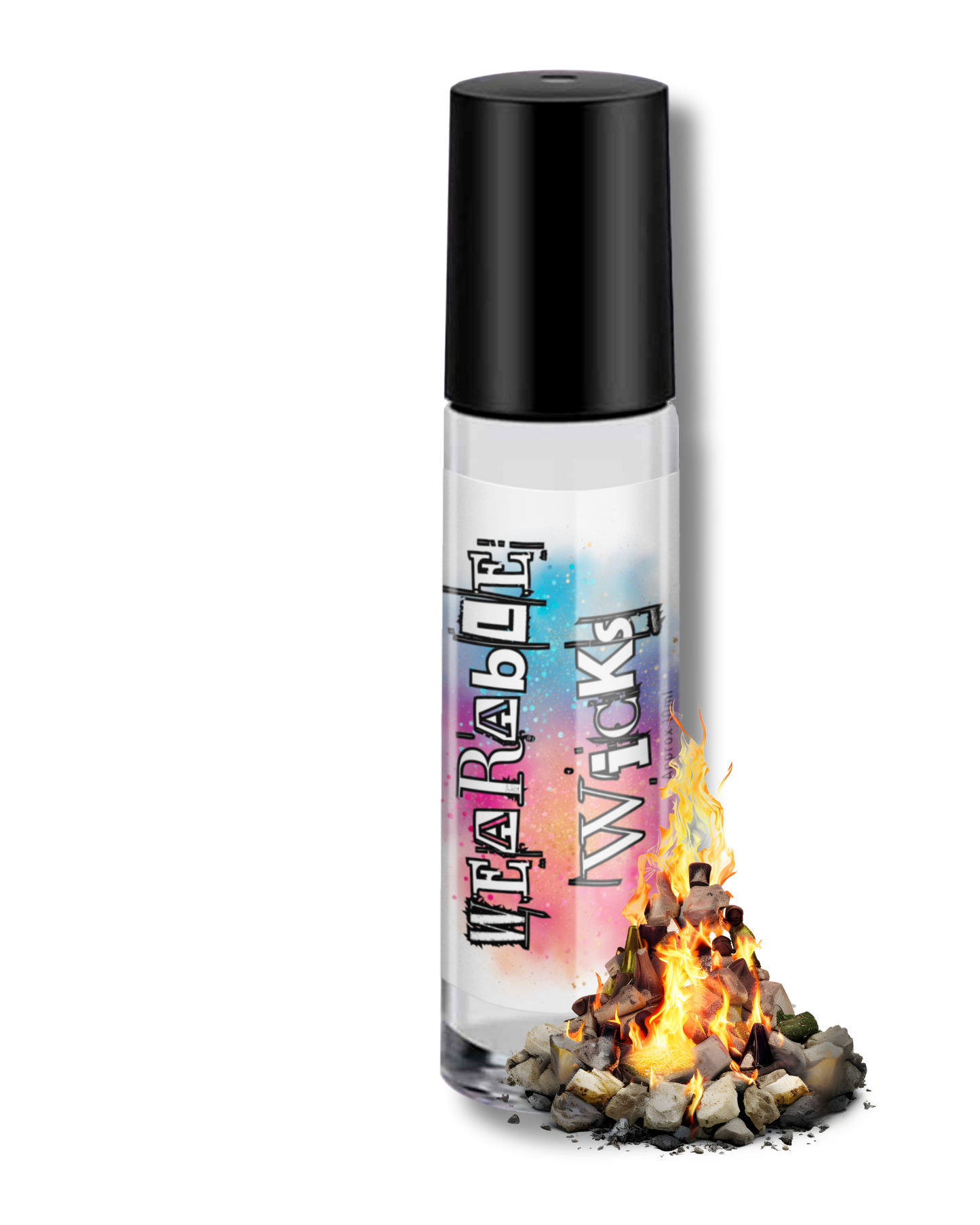 Campfire Kisses Wearable Roll On: Bonfire Scent by GlitterWicks