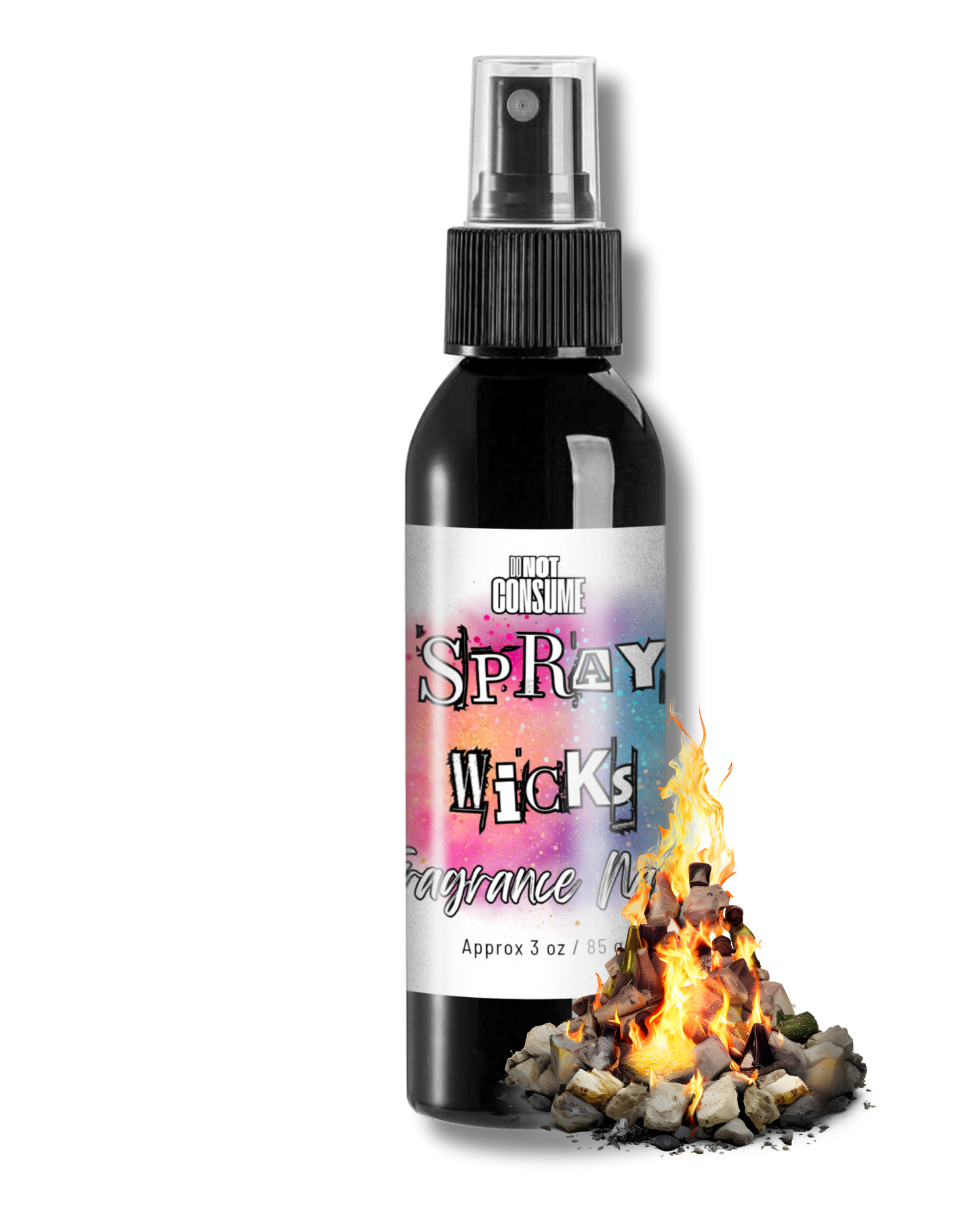 Campfire Kisses Room/Linen/Body Spray: Bonfire Scent by GlitterWicks