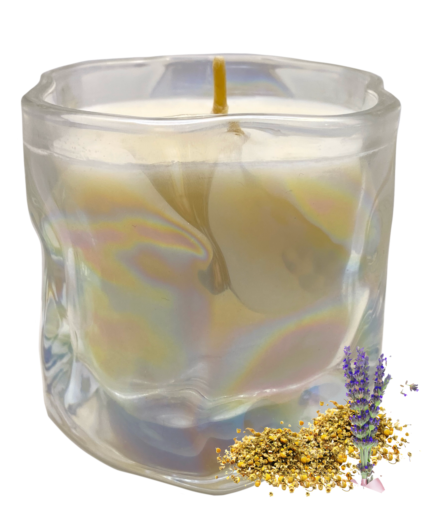 Calm Me Maybe Candle: Lavender & Chamomile Scent by GlitterWicks