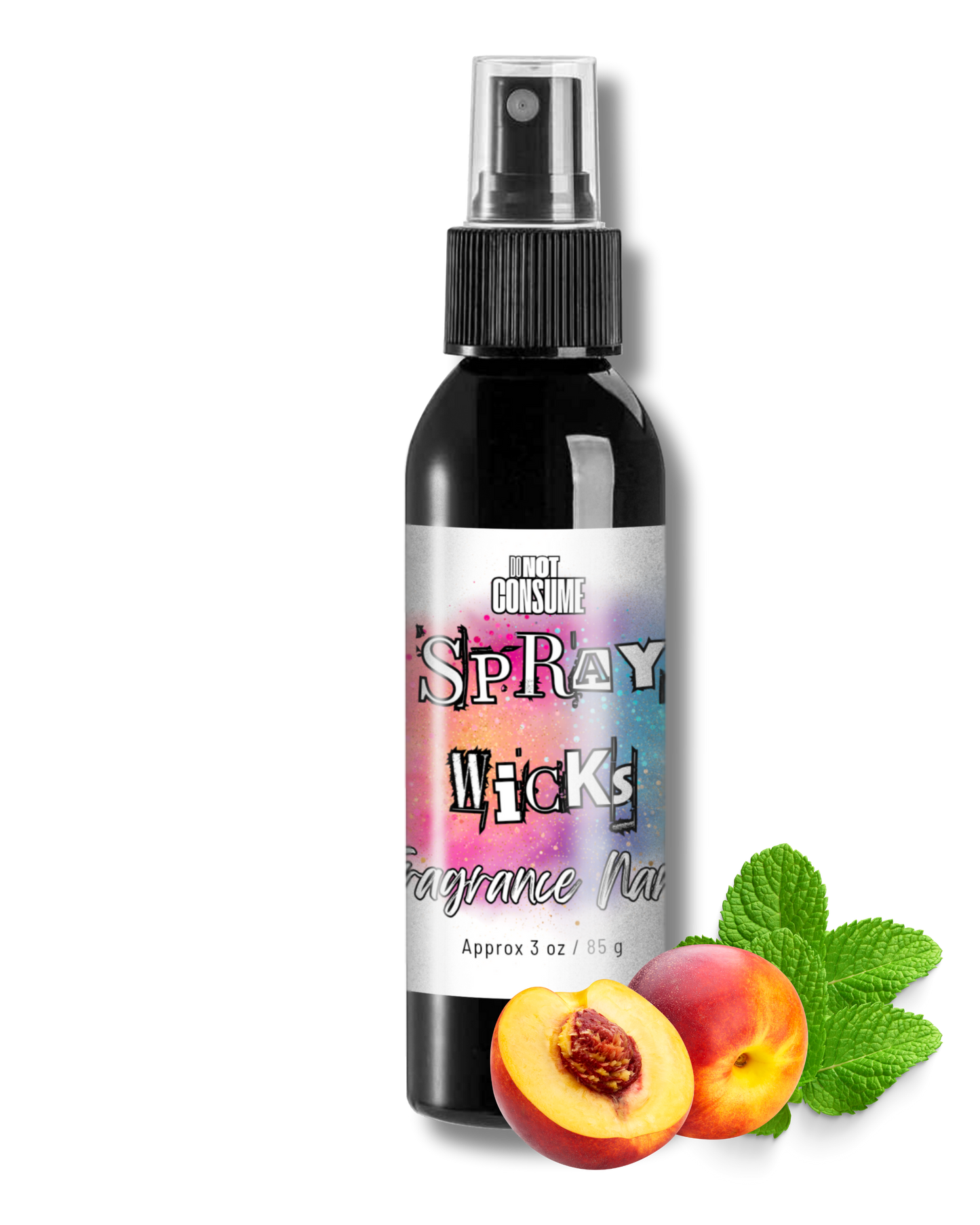Zesty Bestie Room/Linen/Body Spray: Nectarine & Mint Scent by GlitterWicks