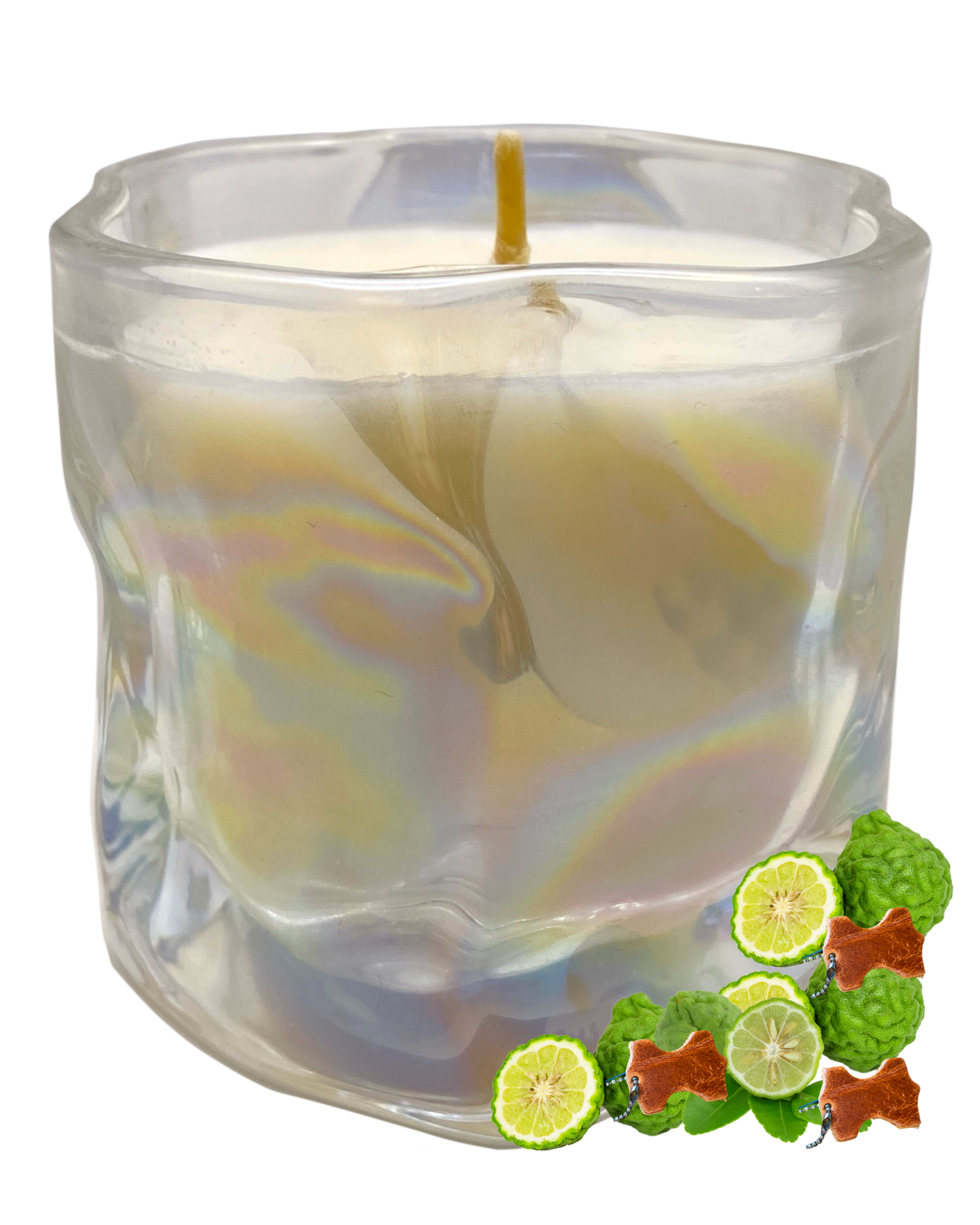 Dark Romance Candle: Bergamot, Leather & Cedar Scent by GlitterWicks
