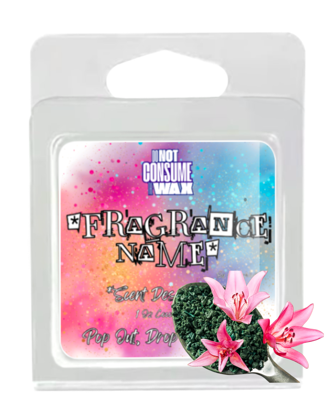 Under The Sea Mini Wax Melt: Flowering Lichen Scent by GlitterWicks