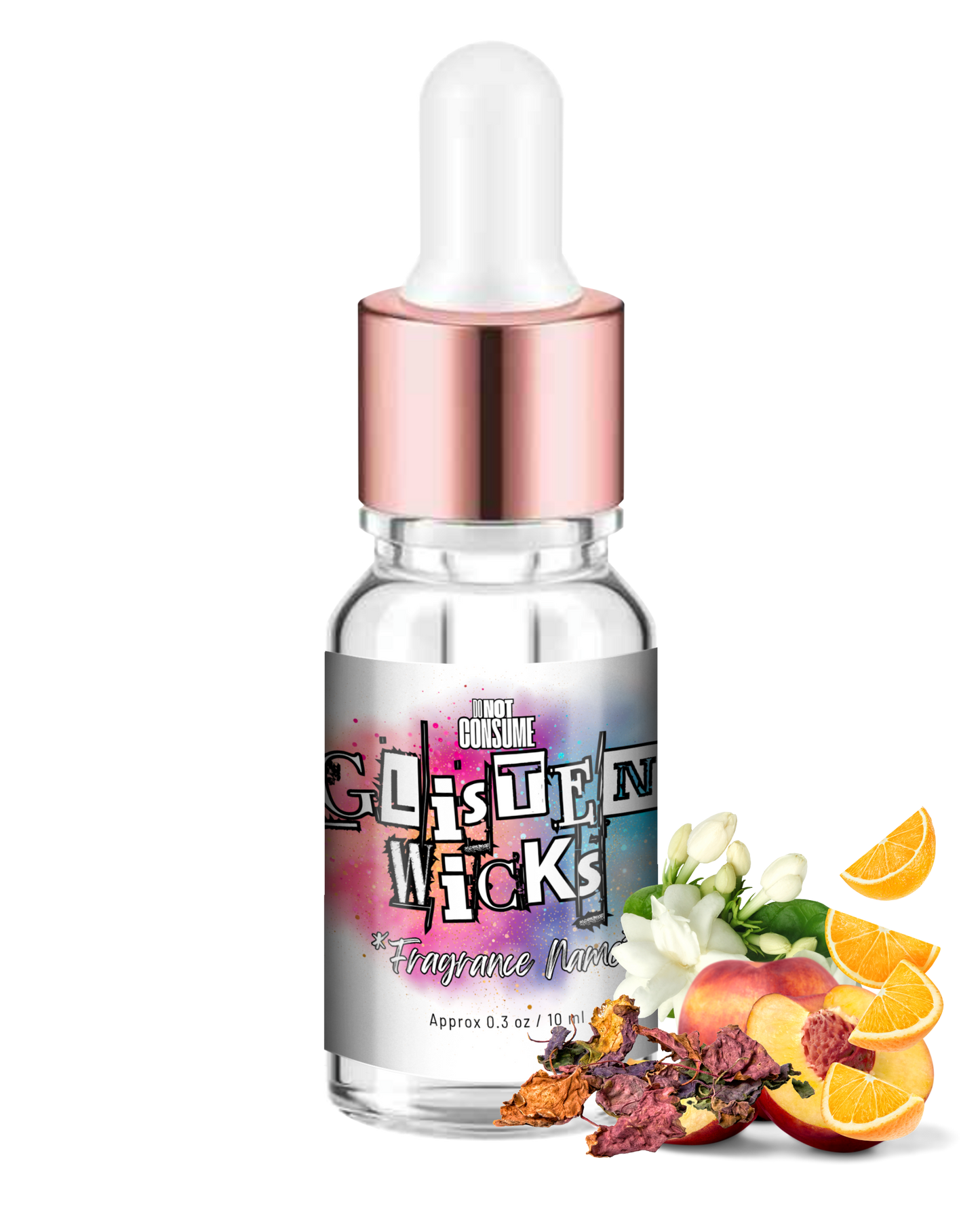 Acqua Fever Body Oil: Orange, Jasmine, Bergamot & Lily Scent by GlitterWicks
