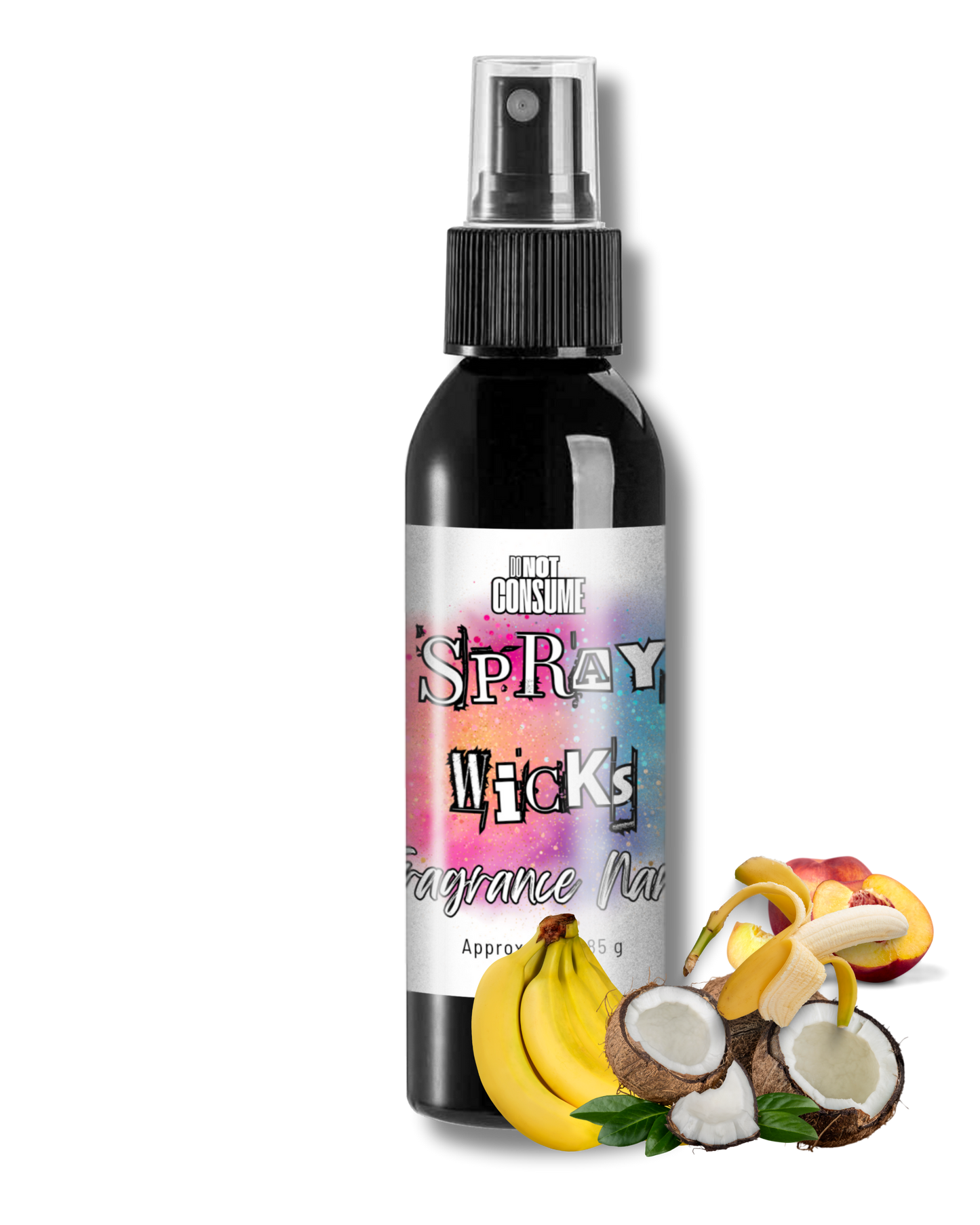 Funky Monkey Room/Linen/Body Spray: Banana, Coconut & Peach Scent by GlitterWicks