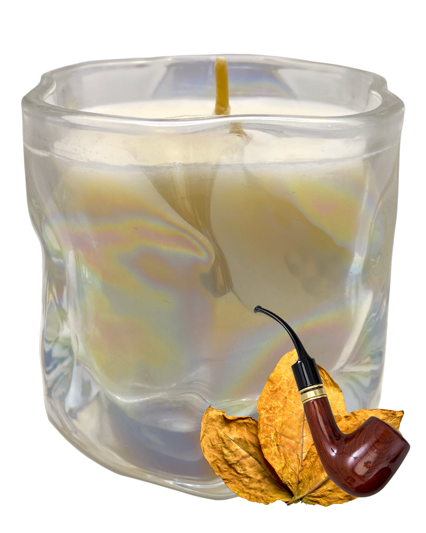 Grandpa's Pipe Candle: Tobacco smokey Scent by GlitterWicks