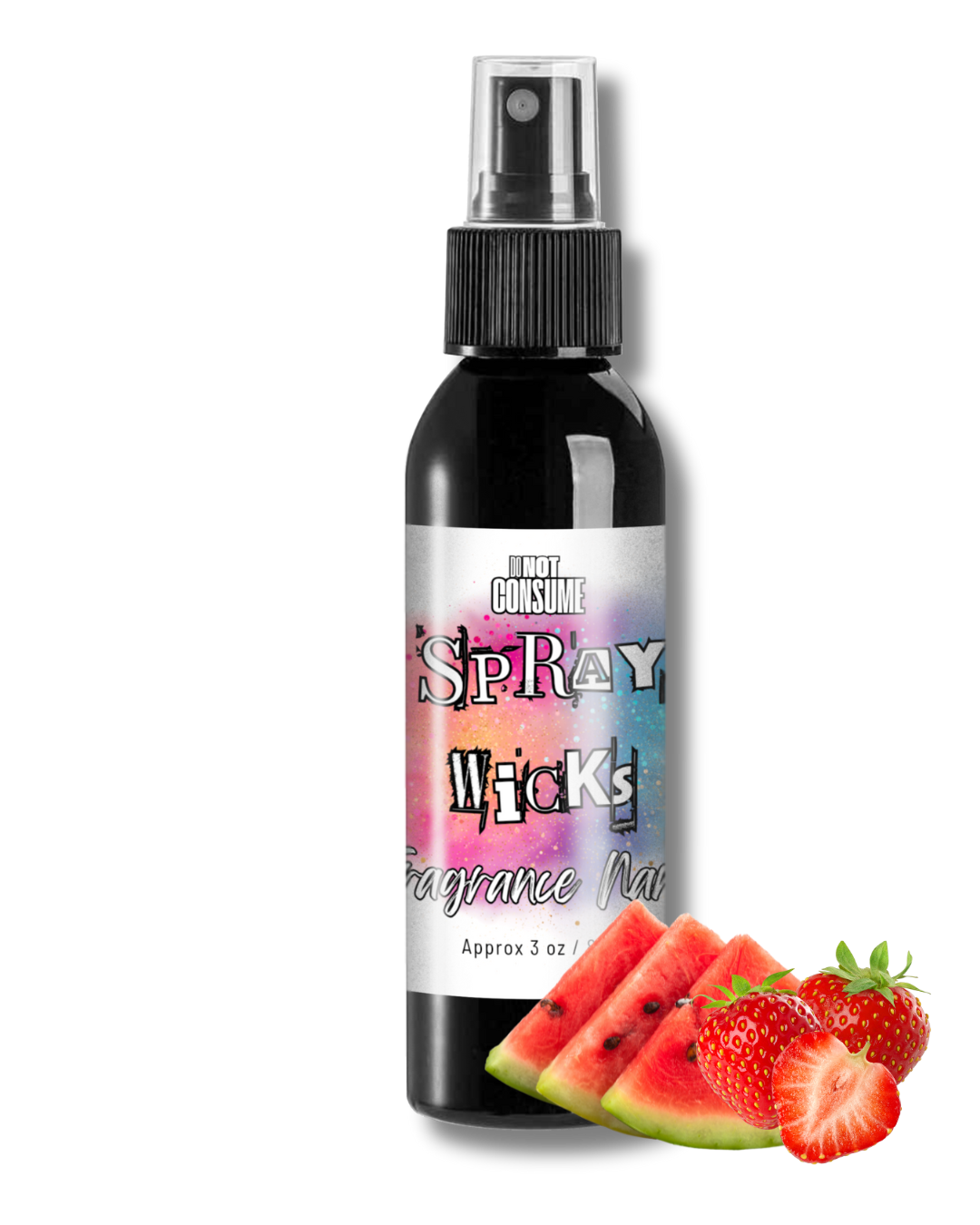 Waterstraws Room/Linen/Body Spray: Watermelon & Strawberry Scent by GlitterWicks