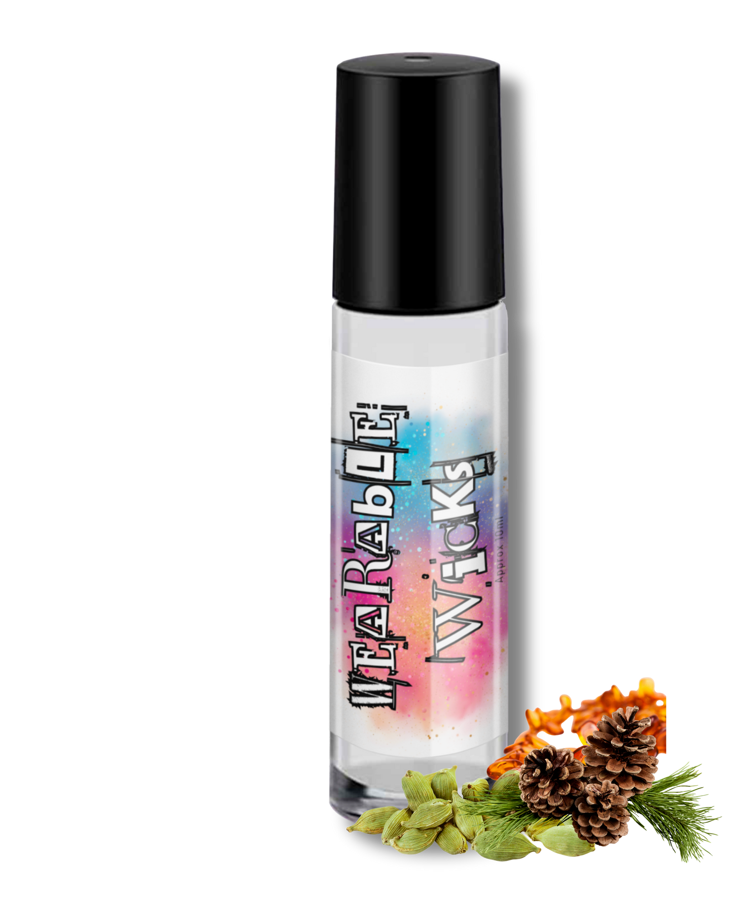 Home For The Holidays Wearable Roll On: Cardamom, Pine & Amber Scent by GlitterWicks