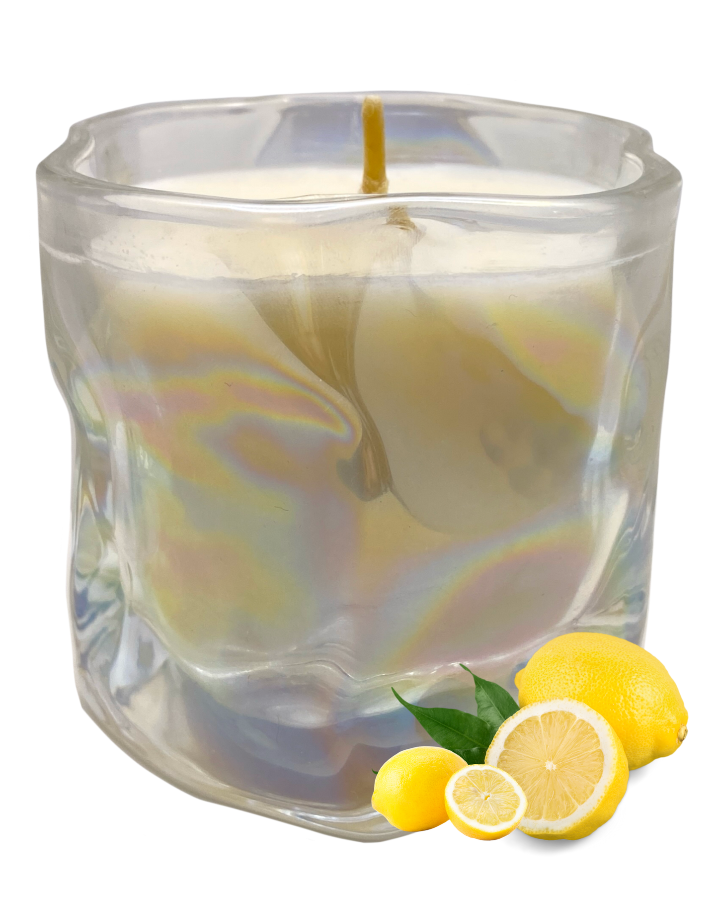 Lemony Lemons Candle: Fresh Lemon Scent by GlitterWicks