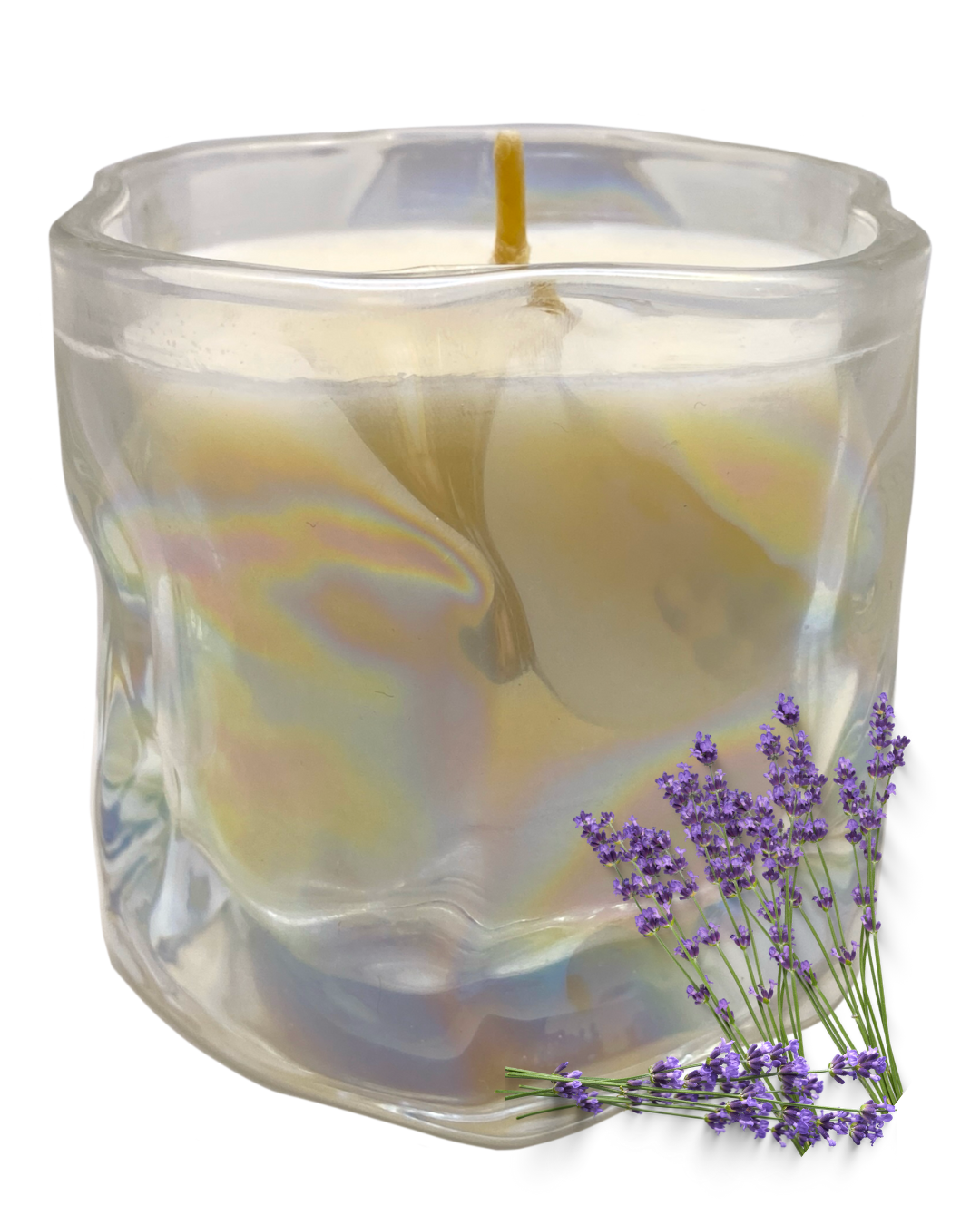 Lyssinoise Candle: Lavender Scent by GlitterWicks