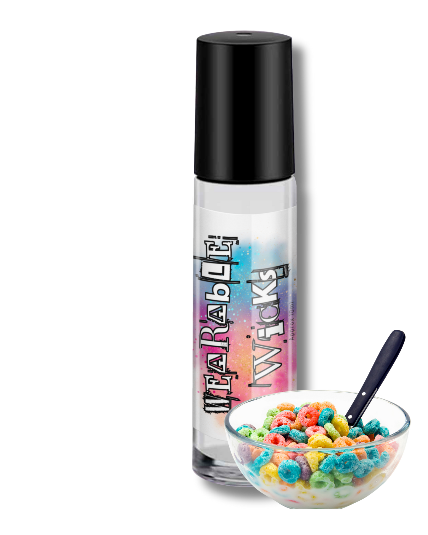 Morning Cartoons Wearable Roll On: Fruit Loops Scent by GlitterWicks