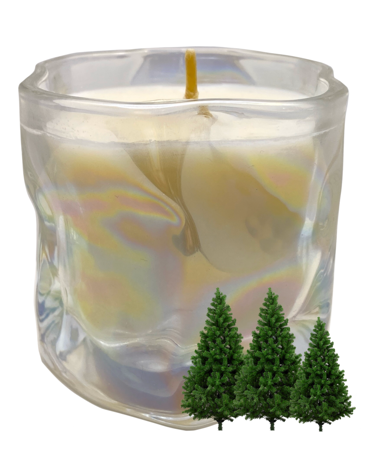 Oh Christmas Tree Candle: Pine Tree Scent by GlitterWicks