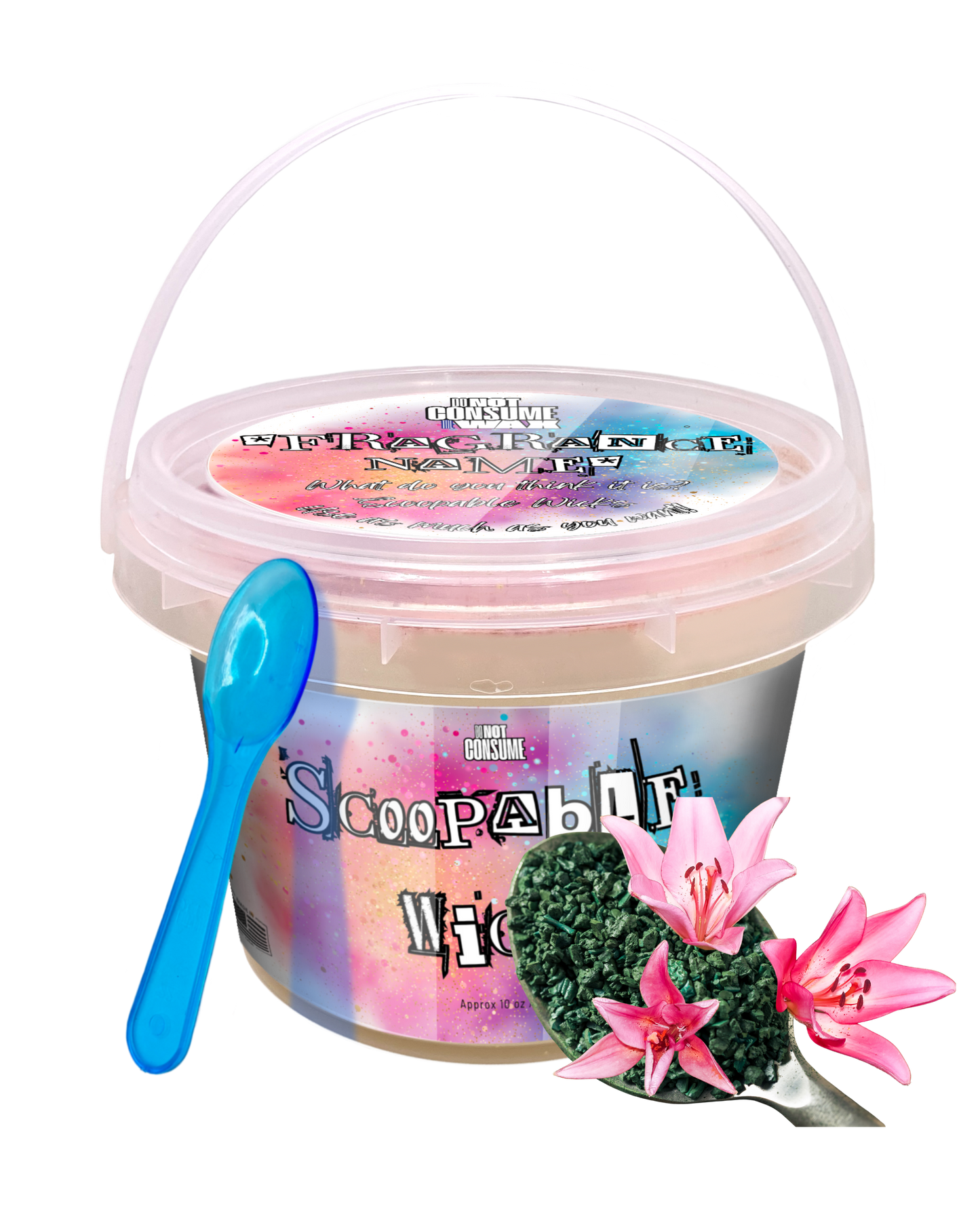 Under The Sea Scoopable Wax: Flowering Lichen Scent by GlitterWicks
