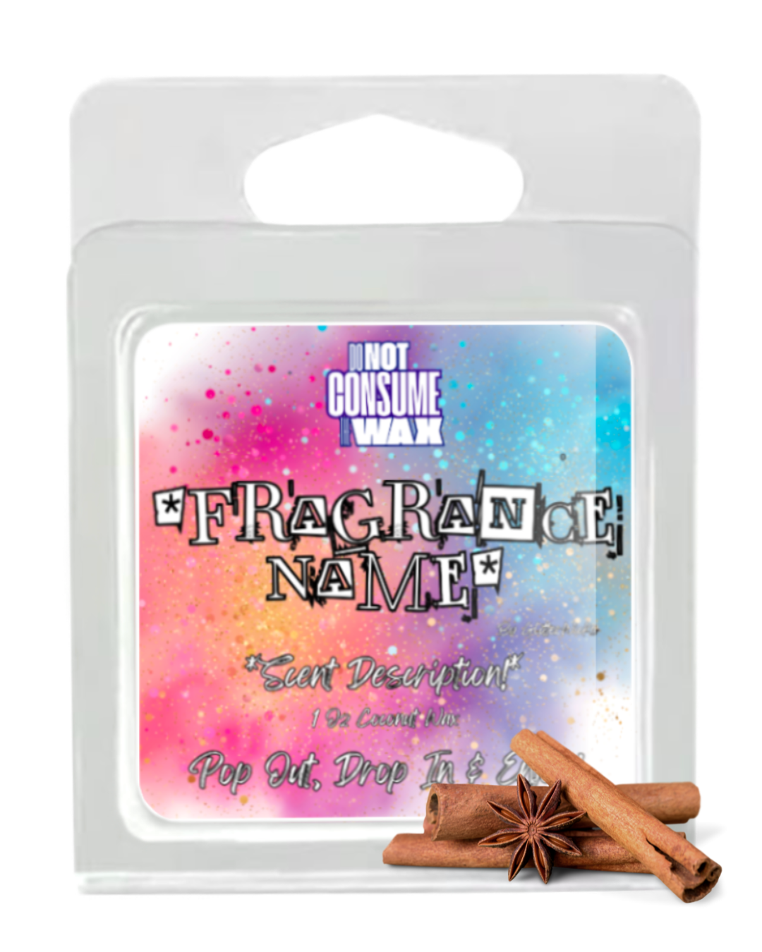 Cinnamon Sticks Mini Wax Melt: Cinnamon Stick Scent by GlitterWicks