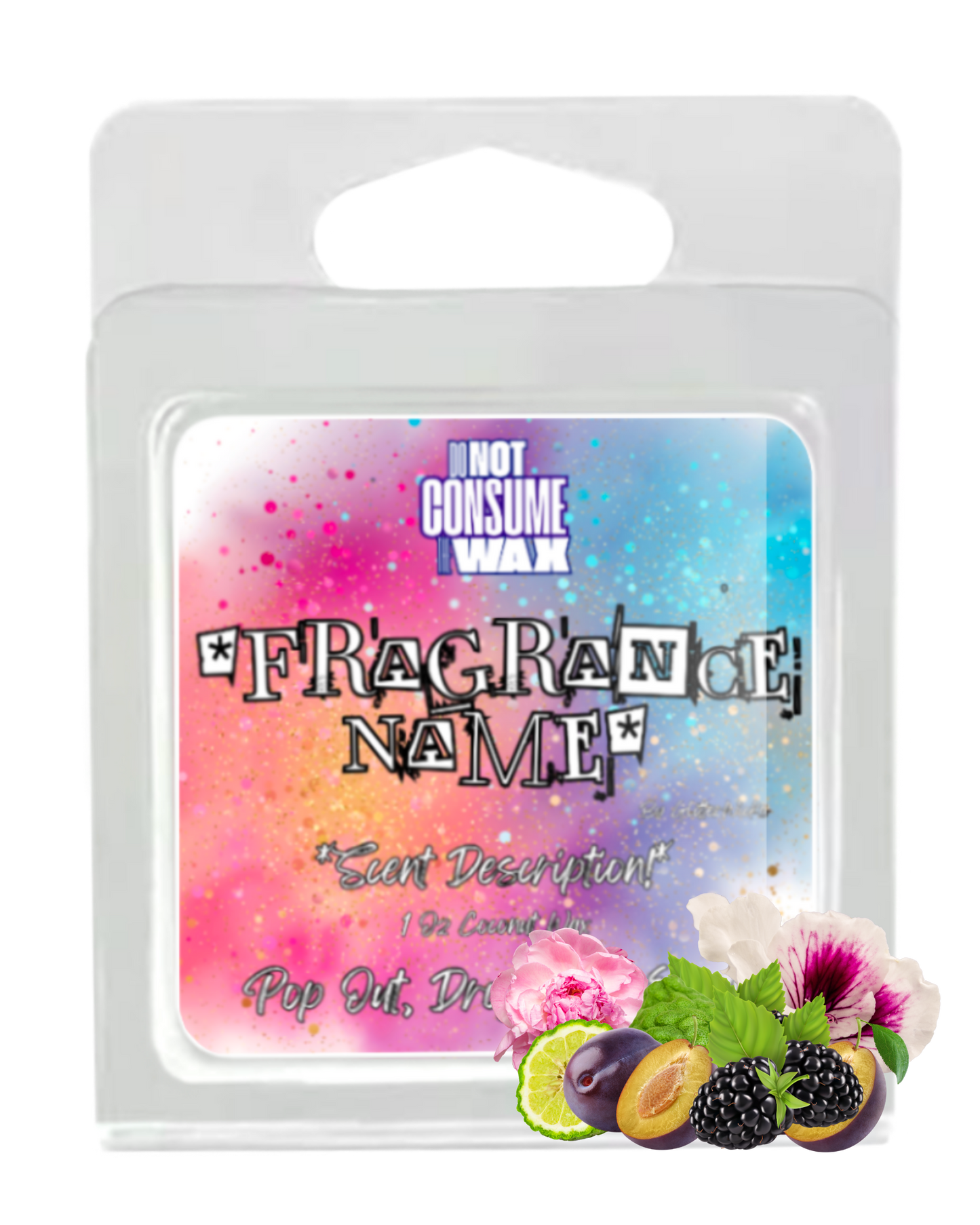Alright Gov'nor Mini Wax Melts: Blackberry, Bergamot & Musk Scent by Glitterwicks
