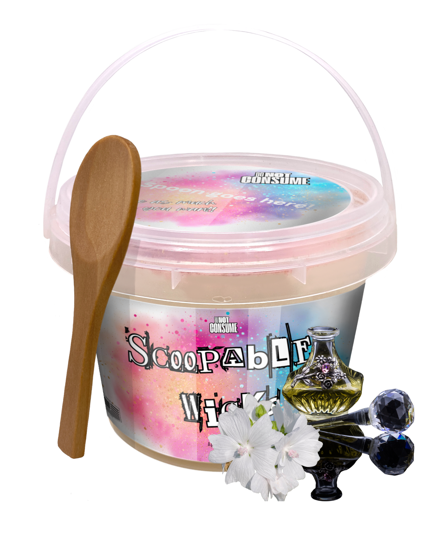 Protect & Relax Scoopable Wax: Egyptian Musk Scent by GlitterWicks