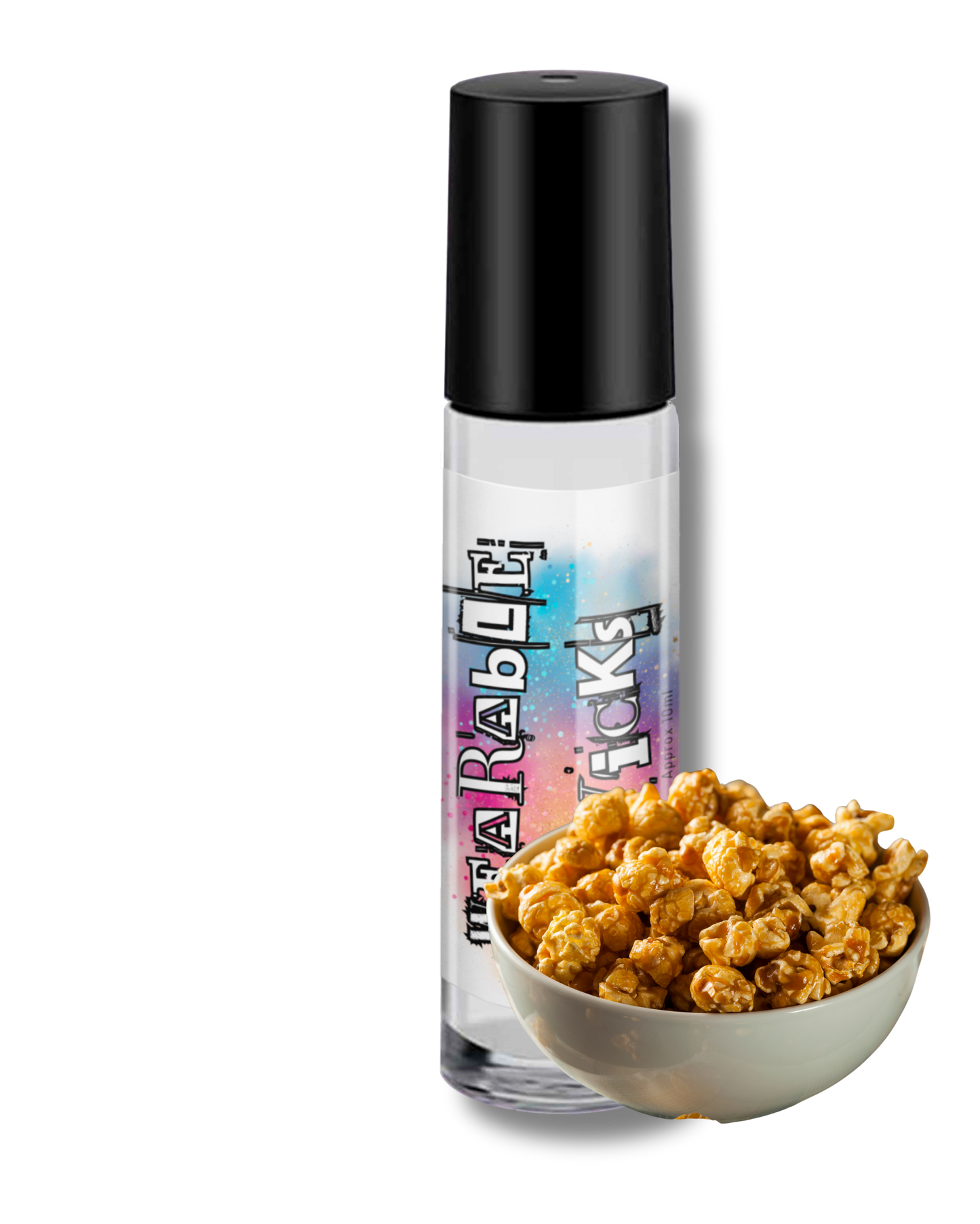 Revenge Corn Wearable Roll On: Salted Caramel Popcorn Scent by GlitterWicks