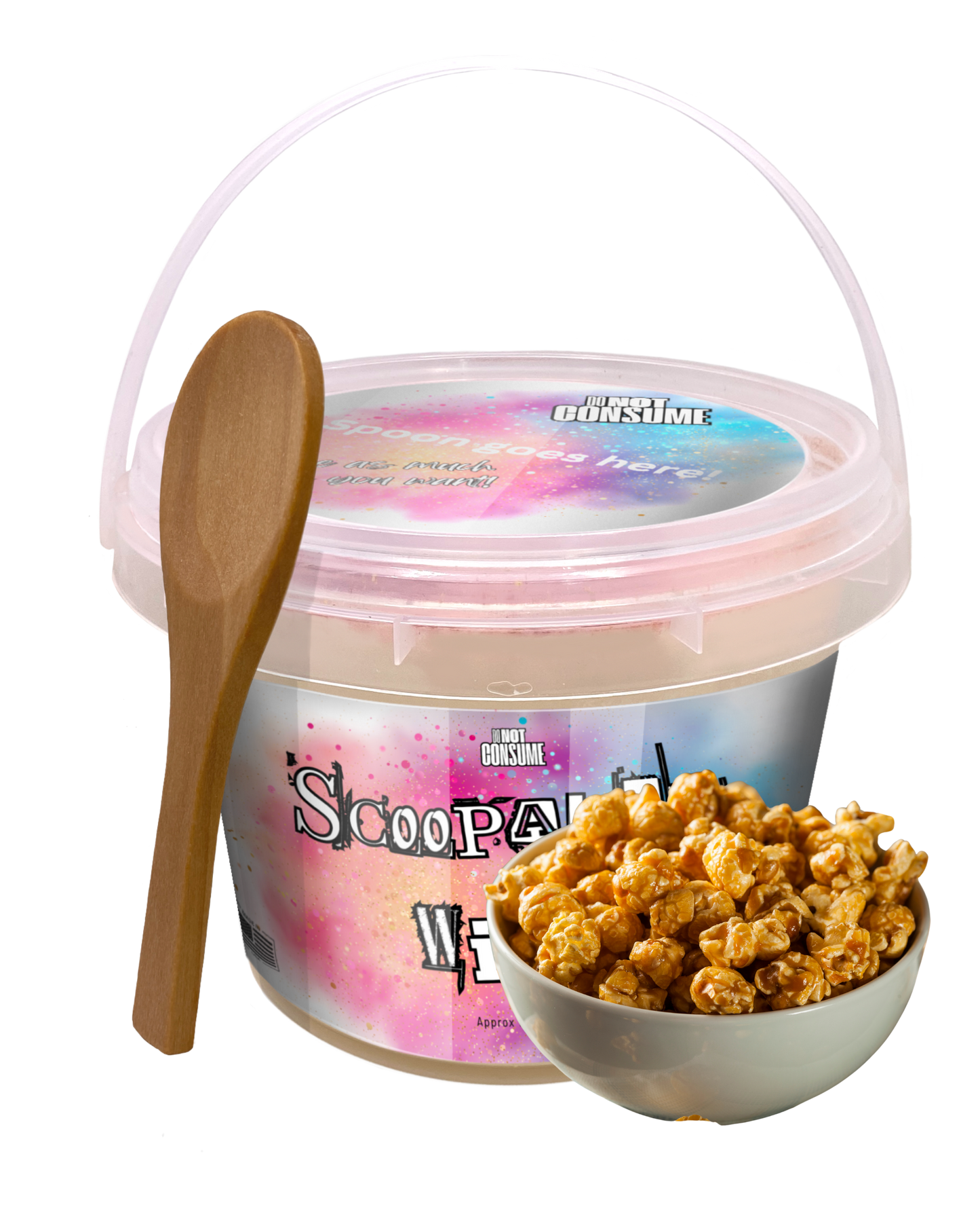Revenge Corn Scoopable Wax: Salted Caramel Popcorn Scent by GlitterWicks