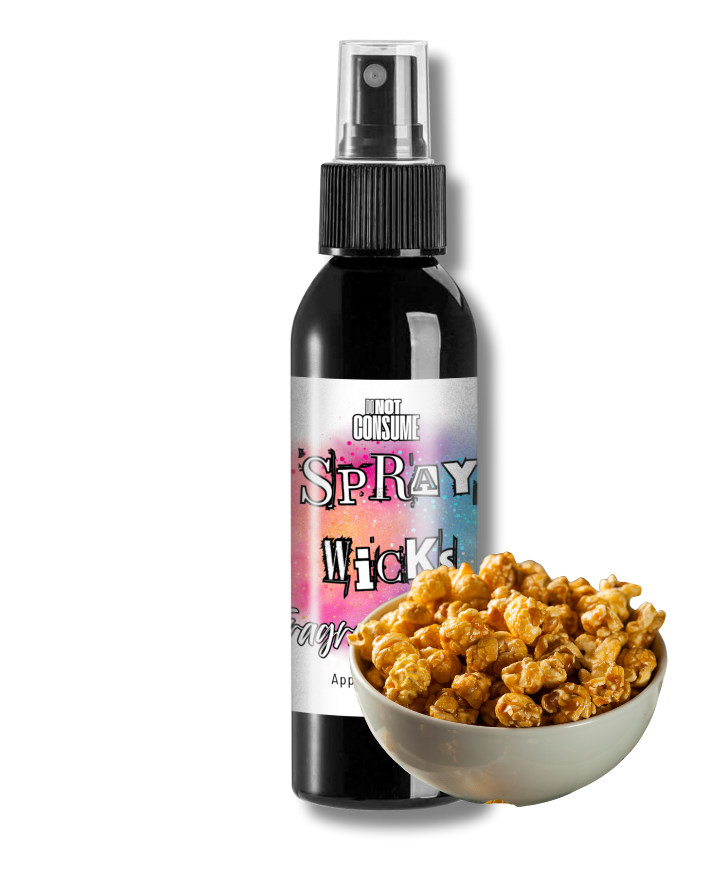 Revenge Corn Room/Linen/Body Spray: Salted Caramel Popcorn Scent by GlitterWicks