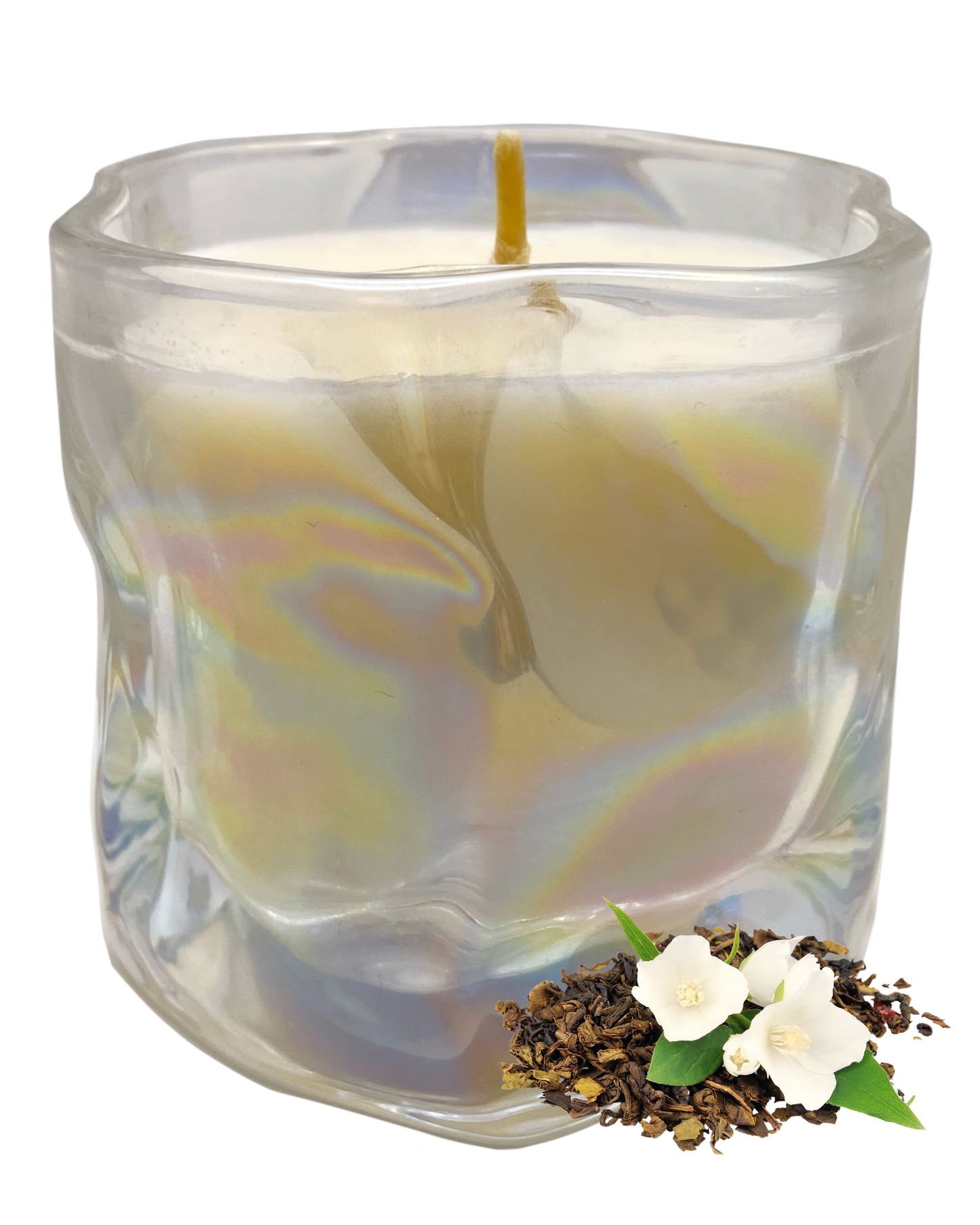 Brew Na Na Candle: White Tea Scent by GlitterWicks