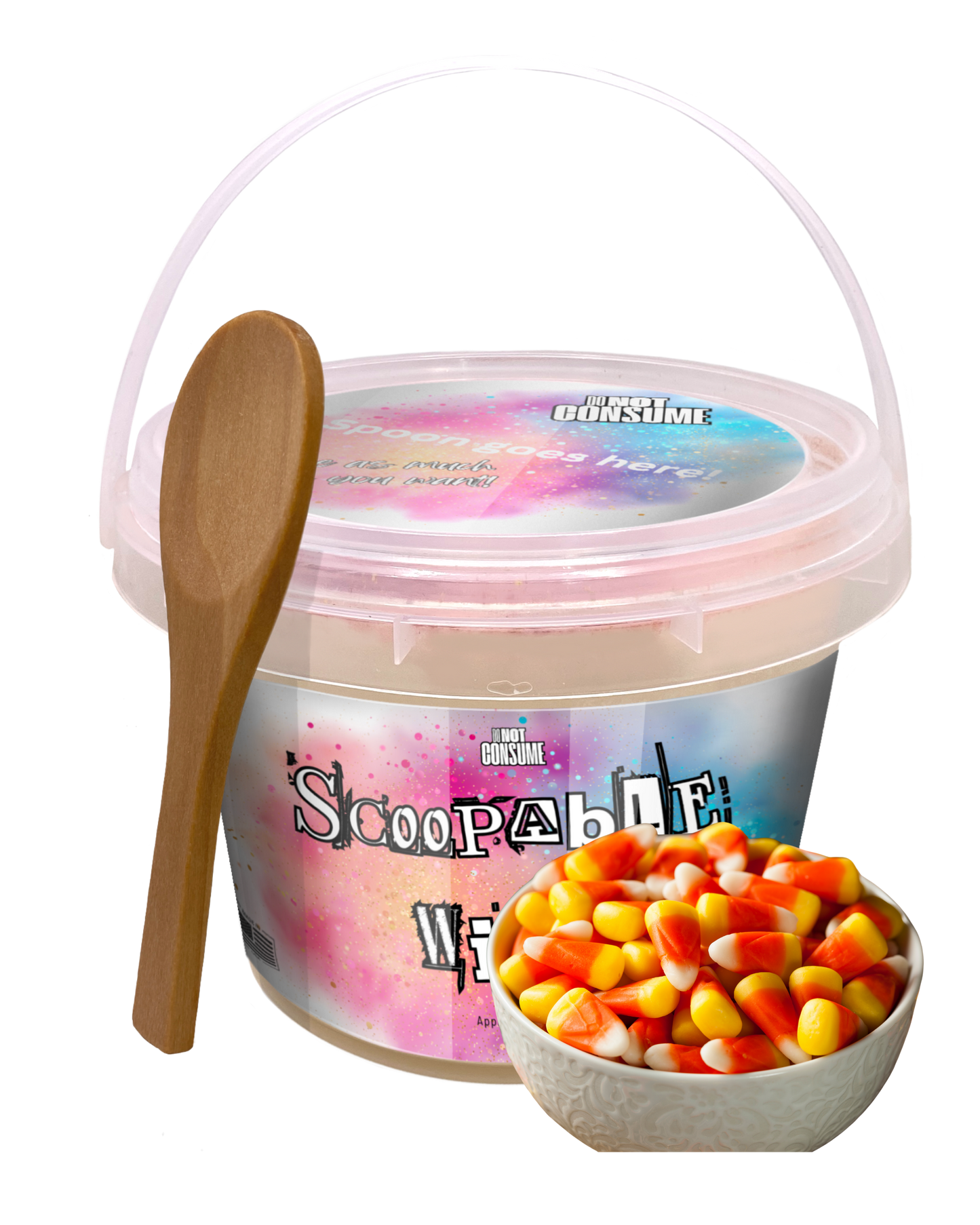 Taste Like Candles Scoopable Wax: Candy Corn Scent by Glitterwicks