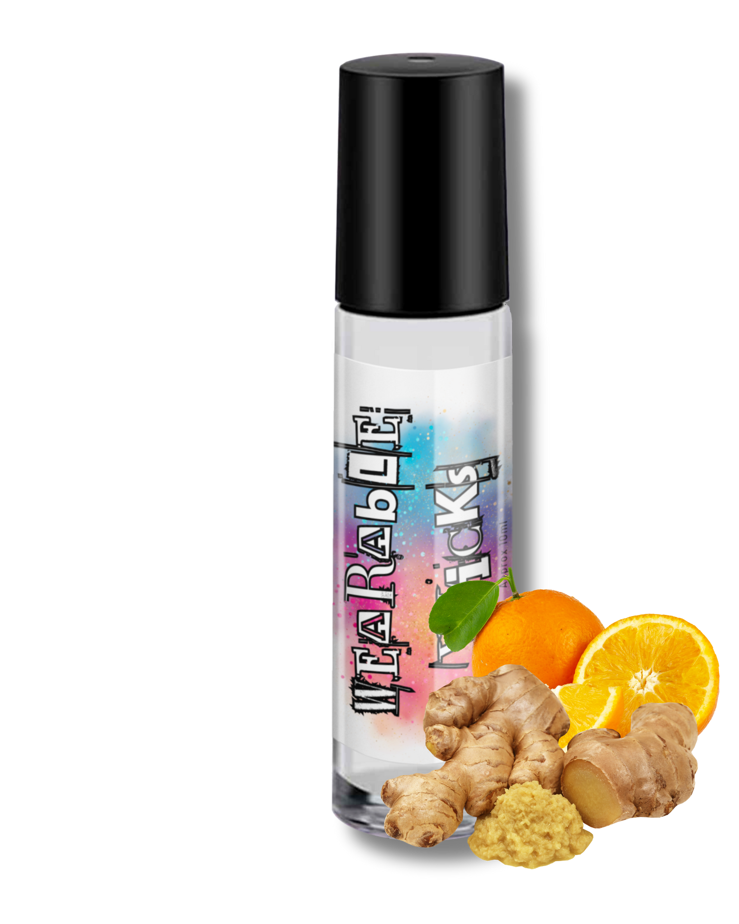 Up & At Em Wearable Roll On: Orange & Ginger Scent by GlitterWicks