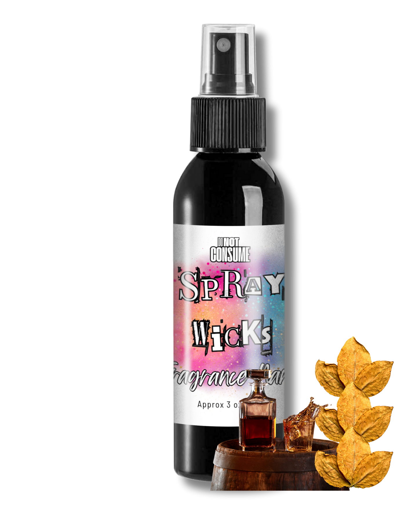 WildCard Room/Linen/Body Spray: Tobacco & Bourbon Scent by GlitterWicks