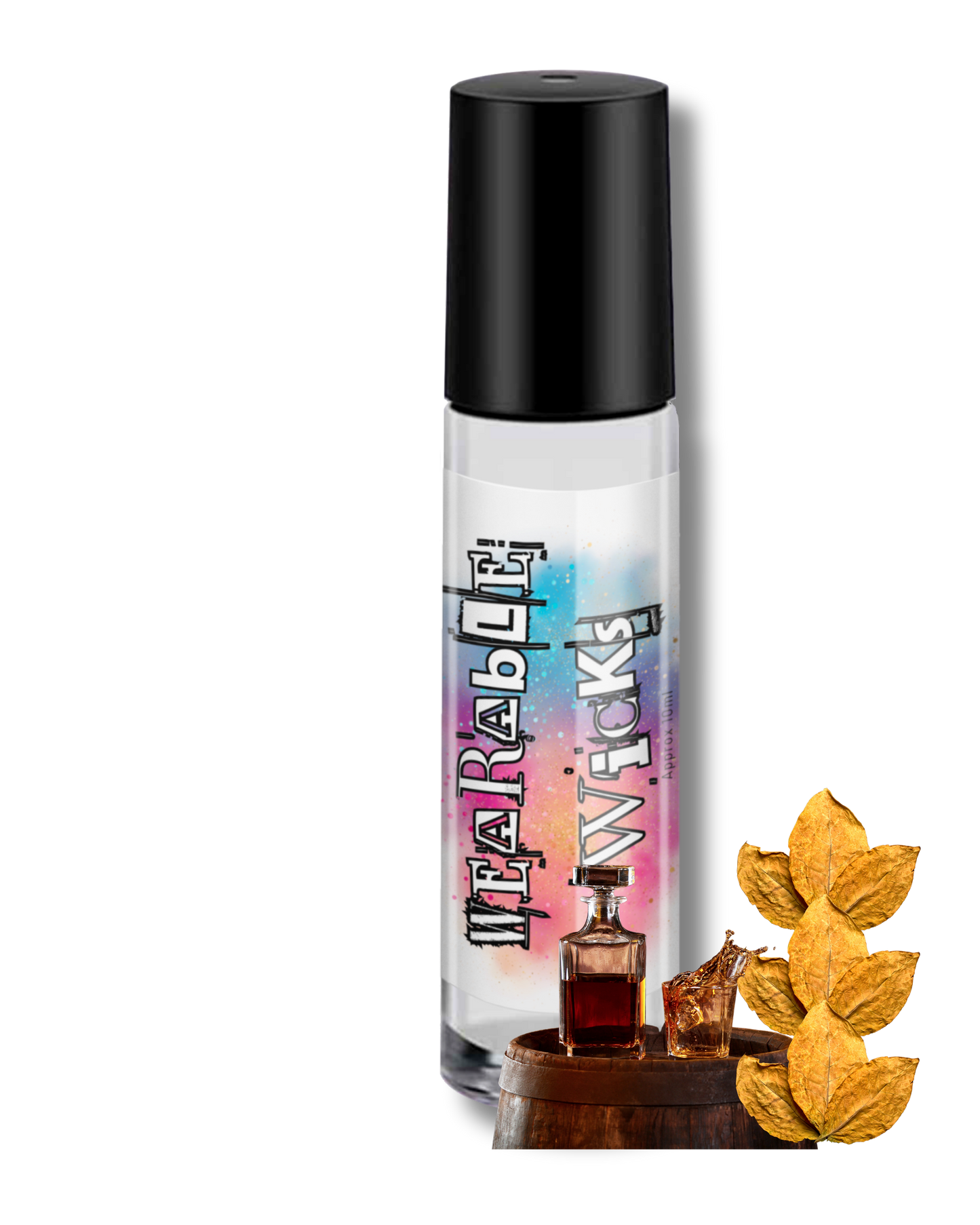WildCard Wearable Roll On: Tobacco & Bourbon Scent by GlitterWicks