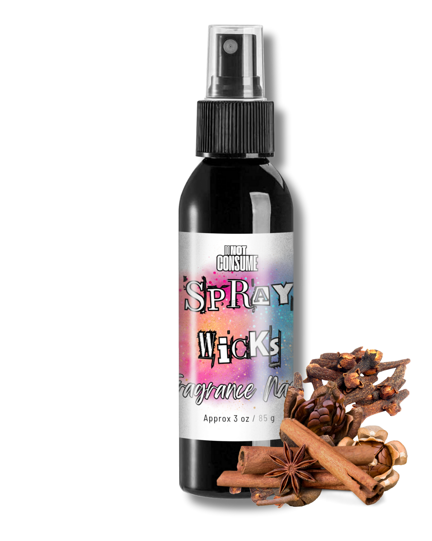 Villainous Room/Linen/Body Spray: Mahogany Teakwood, Clove & Cinnamon Scent by GlitterWicks
