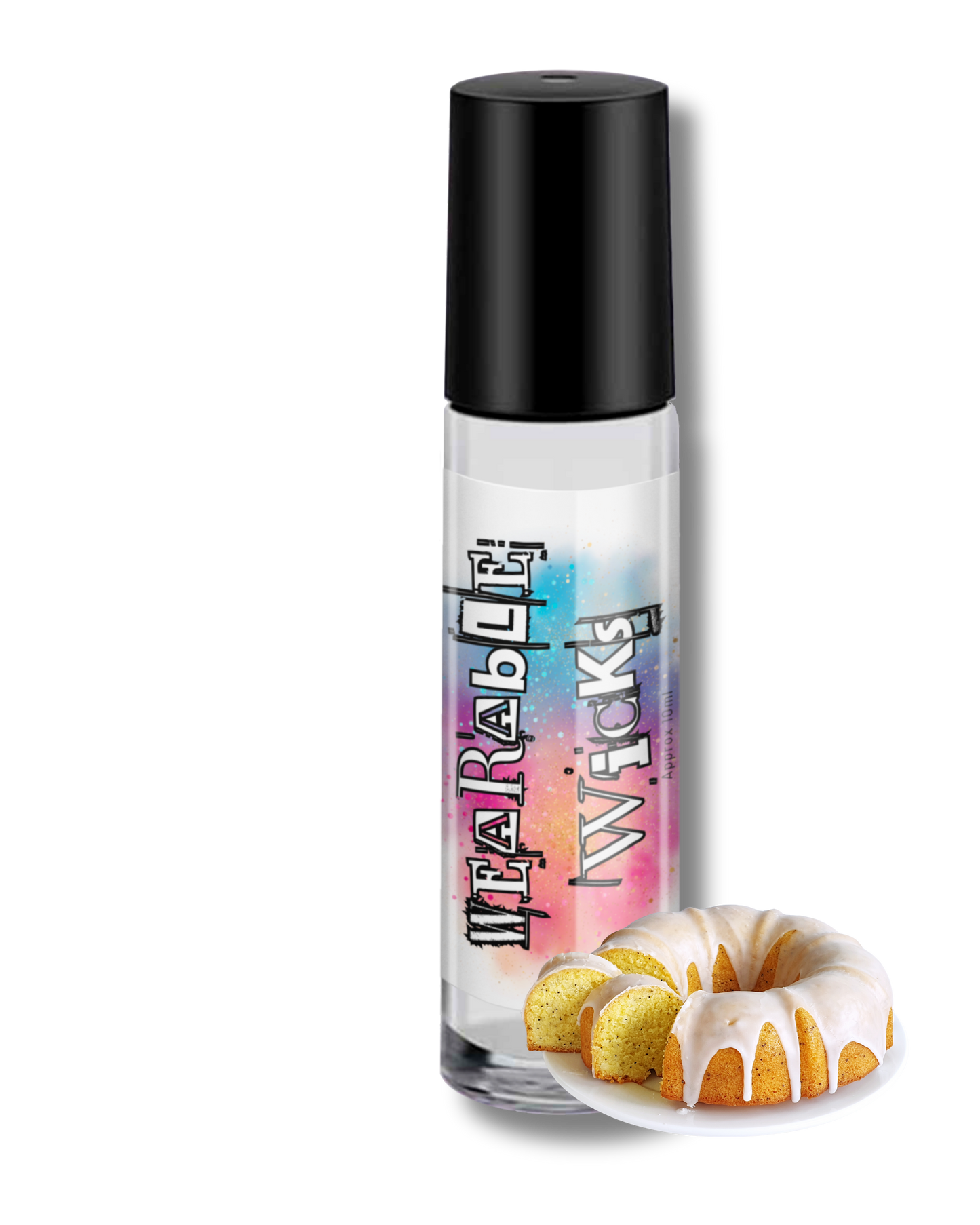 Baked Lemon Kisses Wearable Roll On: Lemon Pound Cake Scent by GlitterWicks