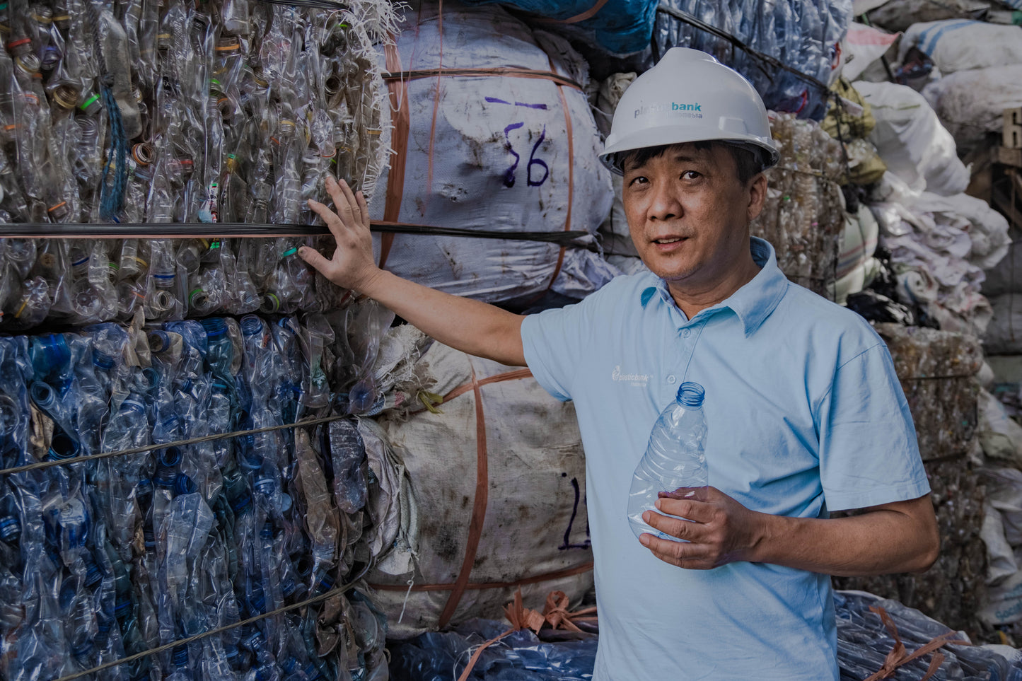 Remove 5 ocean bound plastic bottles