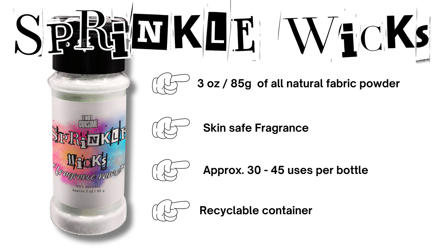Carpet Freshener - Sprinkle & Enjoy!