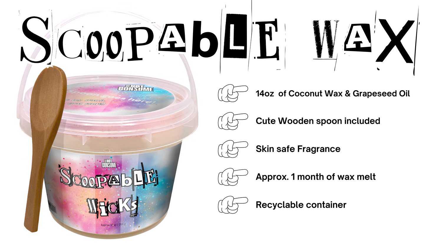 Scoopable Wax - Do you Scoop Your GlitterWicks?