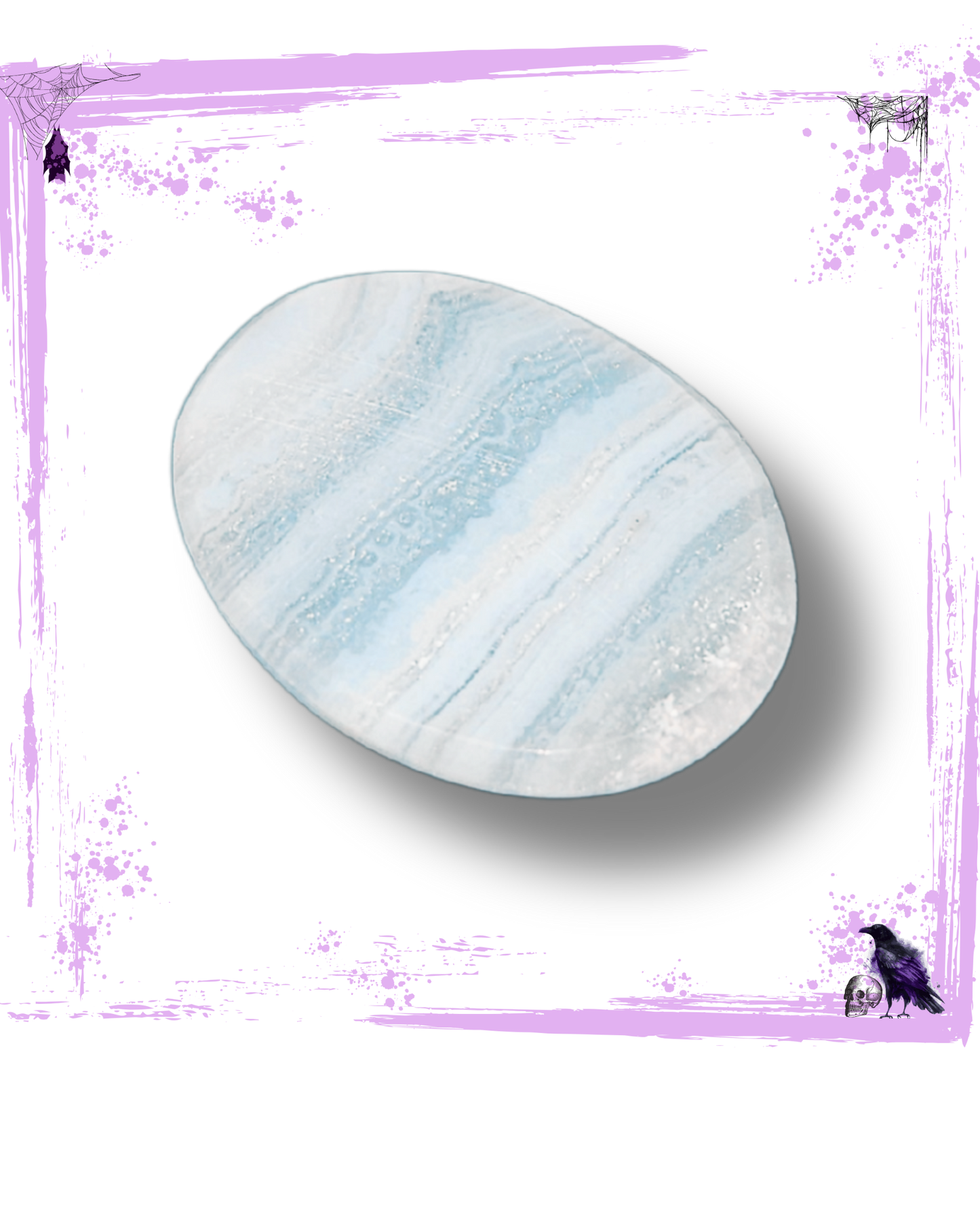 Blue Lace Agate - Tumbled