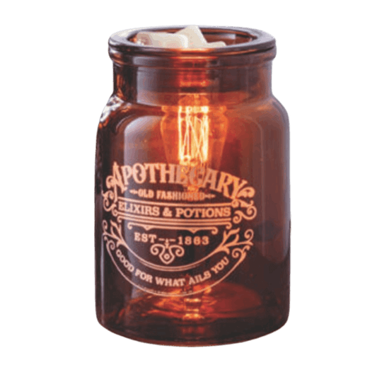 Apothecary Wax Warmer & Christmas Nights scented Scoopable Wax