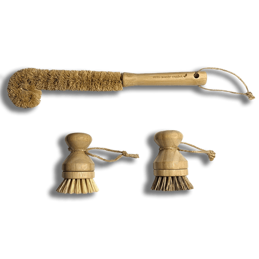 3-Piece Sink Brush Set