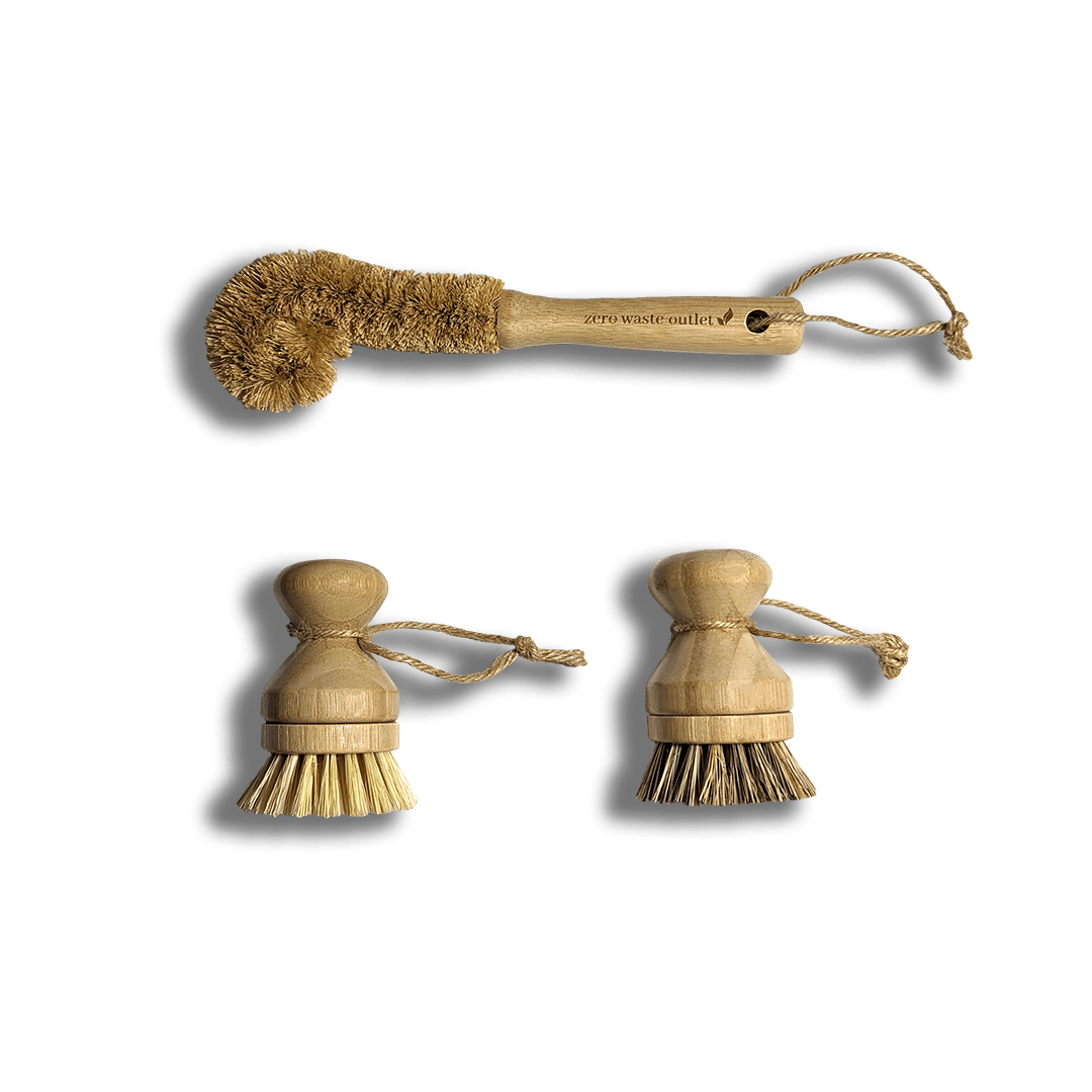 3-Piece Sink Brush Set