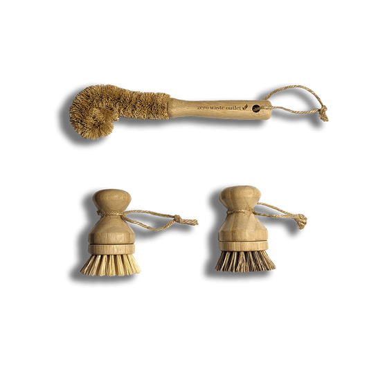 3-Piece Sink Brush Set