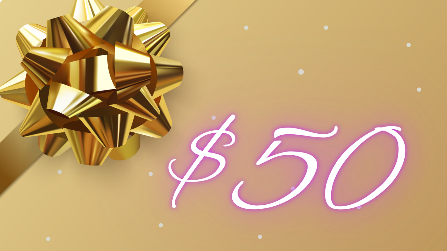 The GlitterWicks Gift Cards - The Crappy Candles