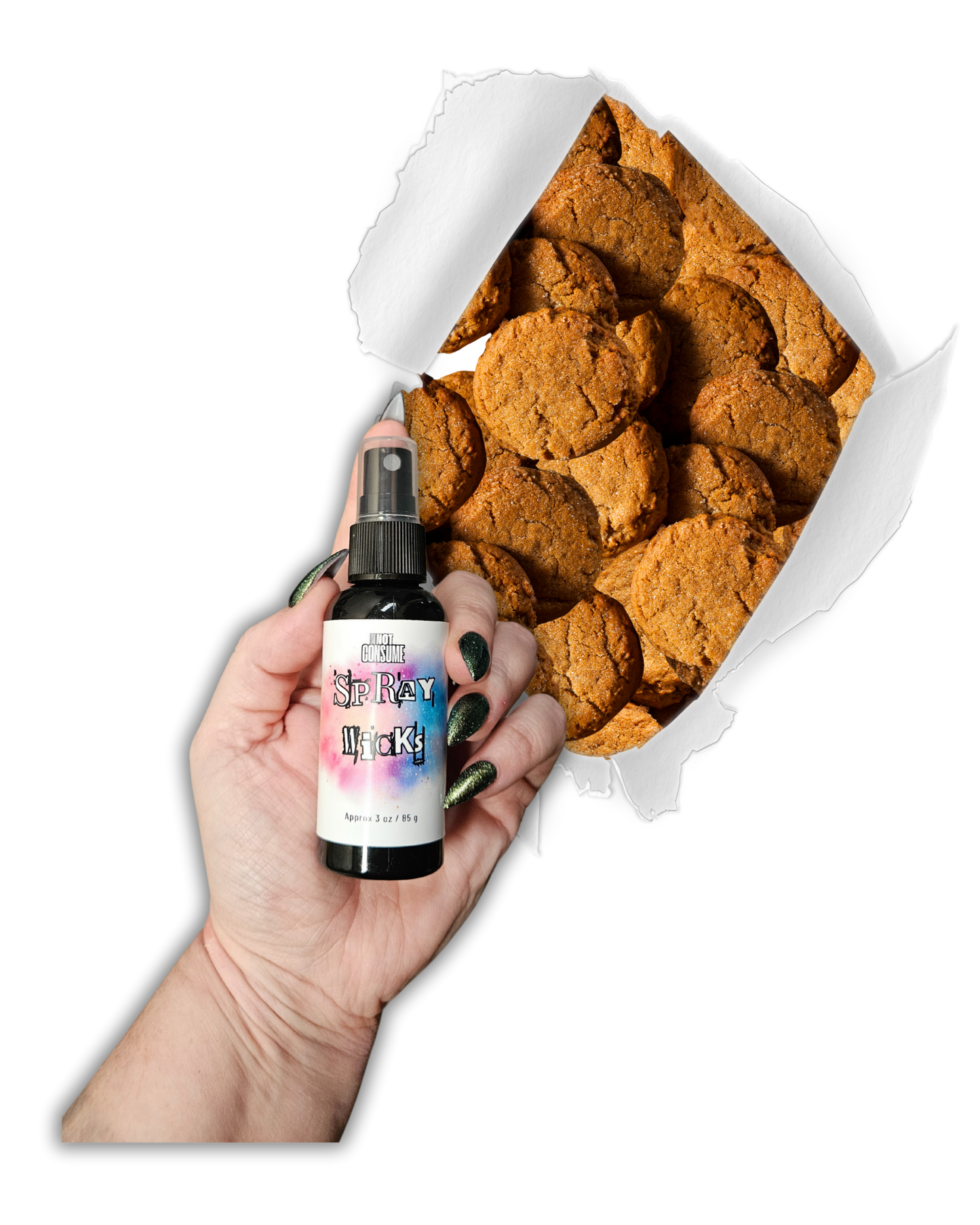Grandmas Cookies Room/Linen/Body Spray: Iced GingerSnaps Scent by GlitterWicks