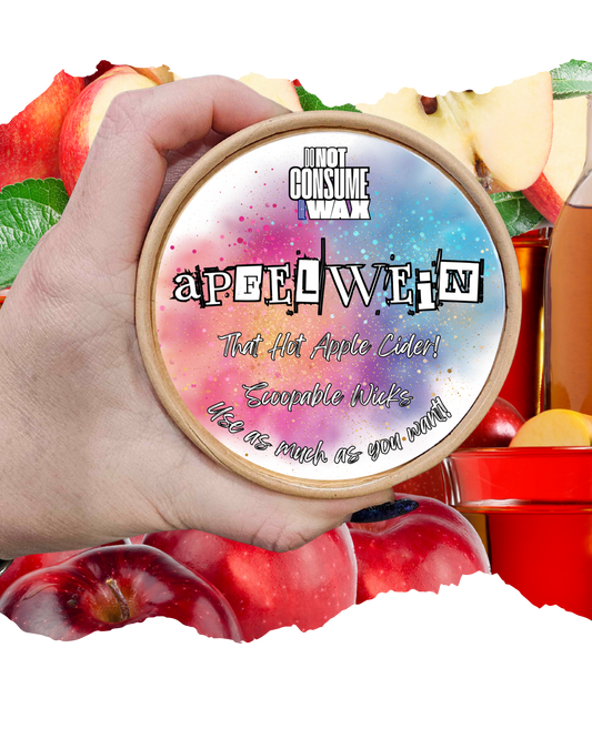Apfelwein Scoopable Wax: Apple Cider Scent by GlitterWicks
