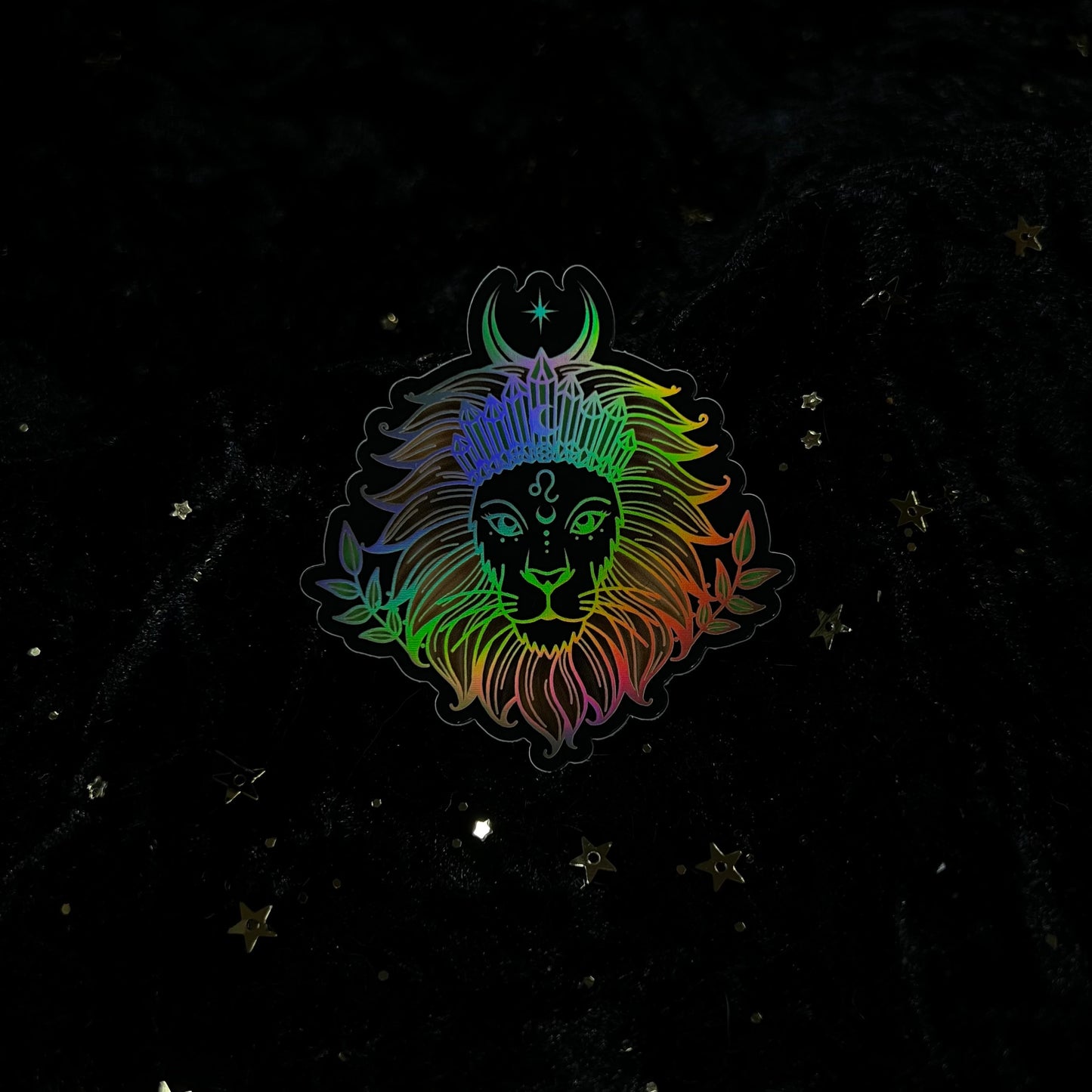 crystals for the zodiacs sticker