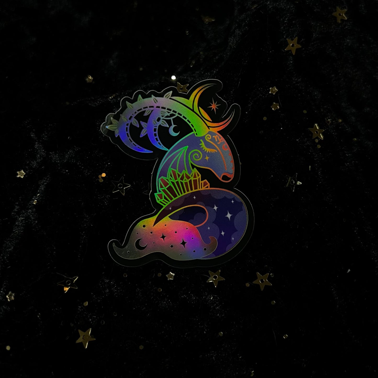 crystals for the zodiacs sticker