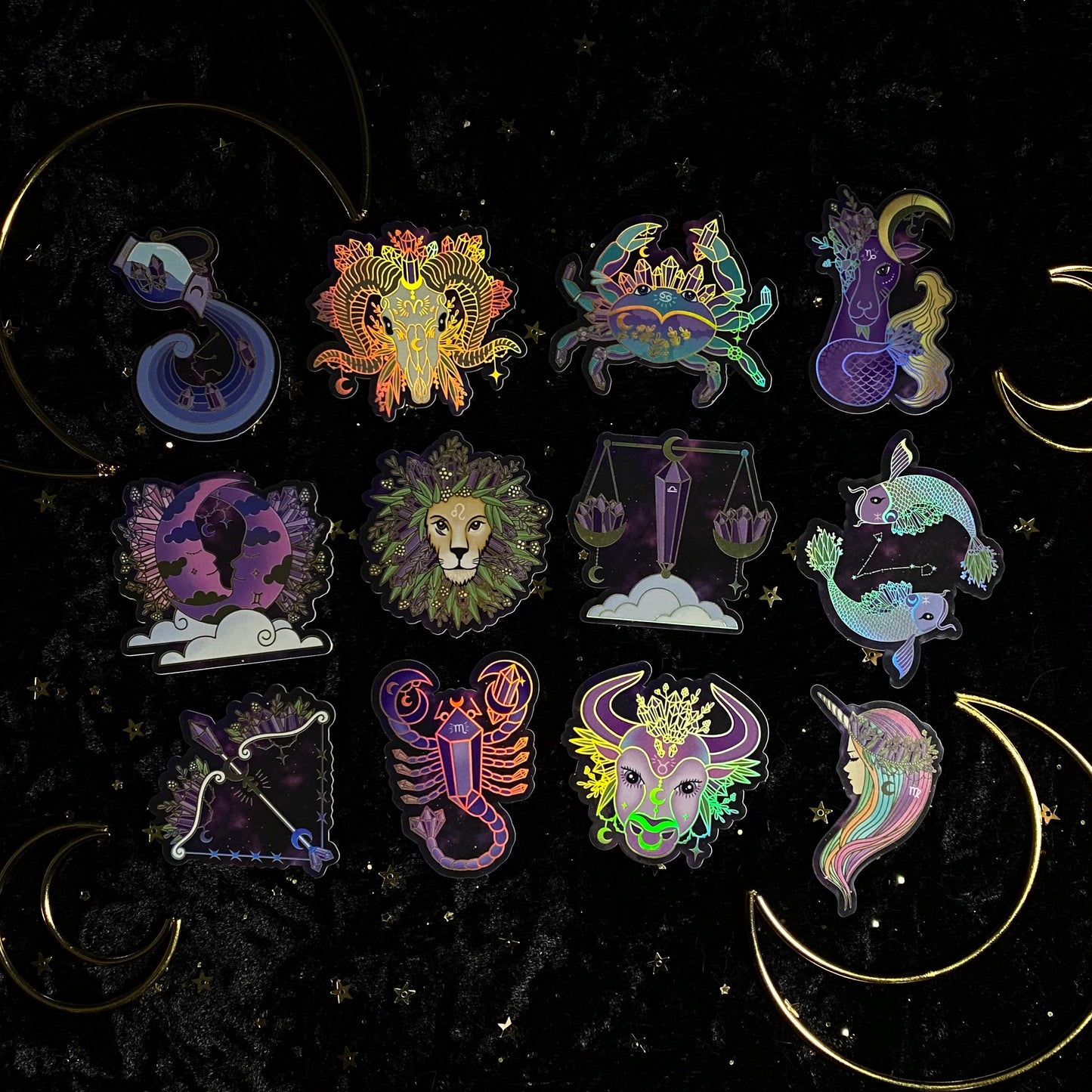amethystrology zodiac sticker