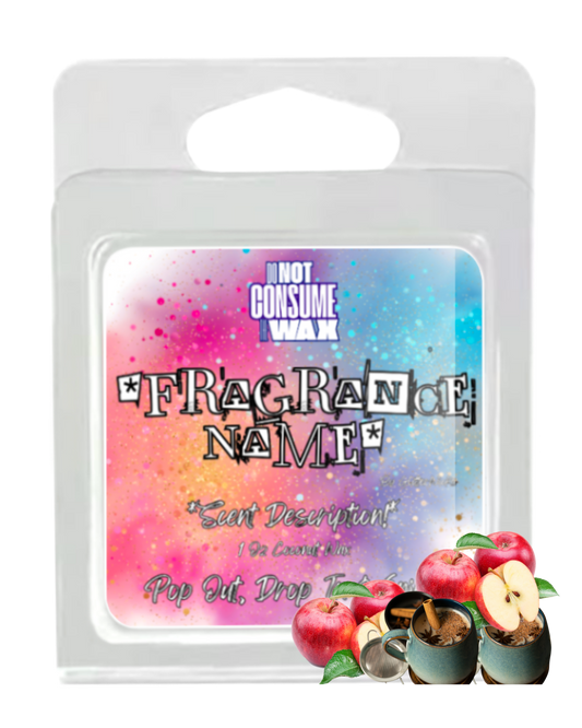Bon Apple Tea Mini Wax Melt: Apple Chai Tea Scent by GlitterWicks