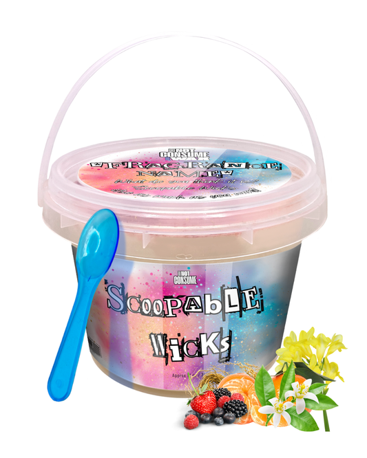 Brat Scoopable Wax: Mandarin, Berries, Jasmine Scent by GlitterWicks