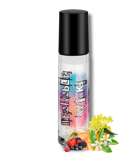 Brat Wearable Roll On: Mandarin, Berries & Jasmine Scent by GlitterWicks